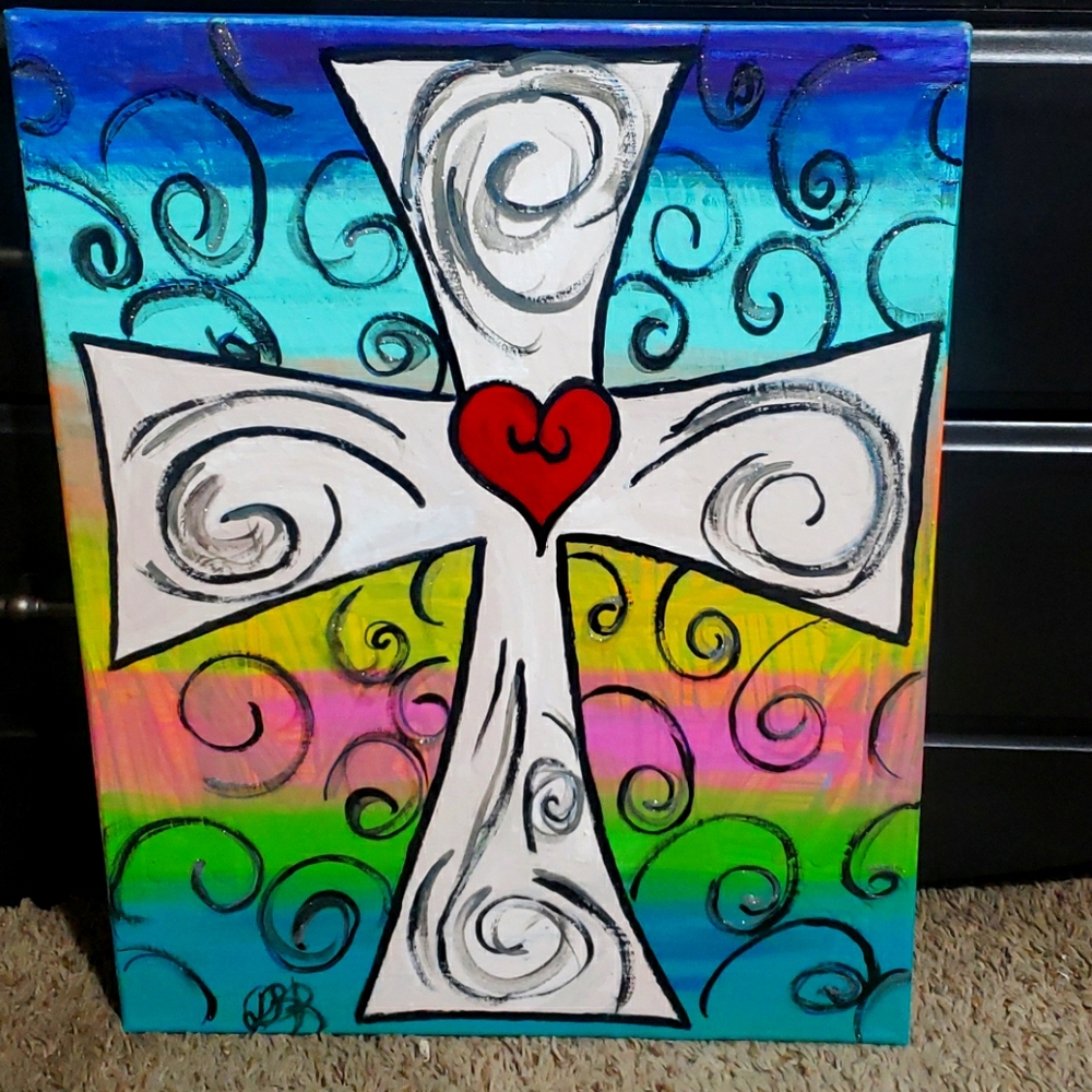 Hand painted art